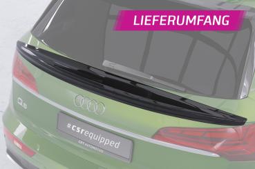 CSR Heckspoiler | Heckflügel mit ABE für Audi Q5 (FY) HF973-G Glossy schwarz Hochglanz (keine Lackierung erforderlich)