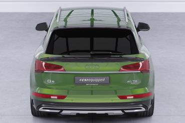 CSR Heckspoiler | Heckflügel mit ABE für Audi Q5 (FY) HF974-C Carbon Look Hochglanz (keine Lackierung erforderlich)