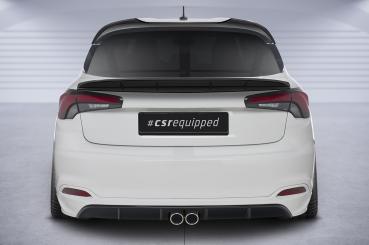 CSR Heckspoiler | Heckflügel mit ABE für Fiat Tipo (Typ 356) HF981-C Carbon Look Hochglanz (keine Lackierung erforderlich)