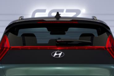 CSR Heckspoiler | Heckflügel mit ABE für Hyundai Bayon HF982-G Glossy schwarz Hochglanz (keine Lackierung erforderlich)