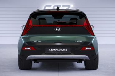 CSR Heckspoiler | Heckflügel mit ABE für Hyundai Bayon HF982-G Glossy schwarz Hochglanz (keine Lackierung erforderlich)