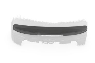 CSR Heckspoiler | Heckflügel mit ABE für Fiat 500 Cabrio HF990-G Glossy schwarz Hochglanz (keine Lackierung erforderlich)