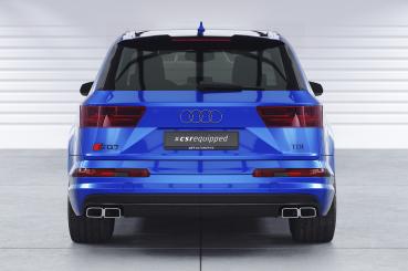 CSR Heckspoiler | Heckflügel mit ABE für Audi Q7 / SQ7 (4M) HF991-S strukturiert schwarz matt (keine Lackierung erforderlich)