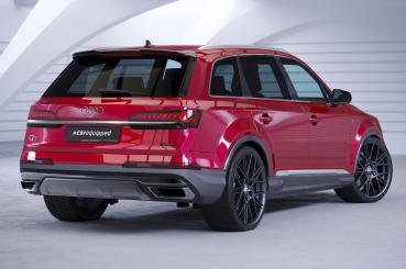 CSR Heckspoiler | Heckflügel mit ABE für Audi Q7 S-Line / SQ7 (4M) HF994-G Glossy schwarz Hochglanz (keine Lackierung erforderlich)
