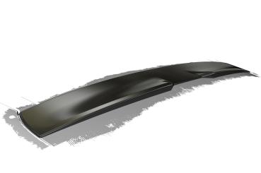 CSR Heckscheibenblende mit ABE für Hyundai I30 (PD) Fastback HSB078-L Lackierung erforderlich (unlackiert roh)