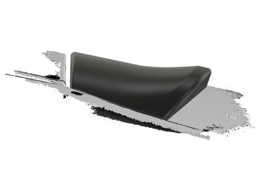 CSR Heckscheibenblende mit ABE für Hyundai I30 (PD) Fastback HSB078-L Lackierung erforderlich (unlackiert roh)