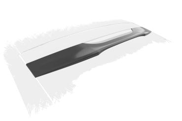 CSR Heckscheibenblende mit ABE für Opel Insignia B Grand Sport HSB082-C Carbon Look Hochglanz (keine Lackierung erforderlich)