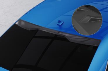 CSR Heckscheibenblende mit ABE für Audi A3 / S3 (8V) Limousine HSB087-L Lackierung erforderlich (unlackiert roh)