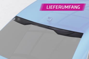 CSR Heckscheibenblende mit ABE für Audi A3 / S3 (8V) Limousine HSB087-S strukturiert schwarz matt (keine Lackierung erforderlich)