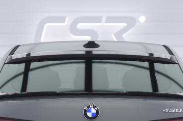 CSR Heckscheibenblende mit ABE für BMW 4er / i4 (G26) Gran Coupe HSB088-L Lackierung erforderlich (unlackiert roh)