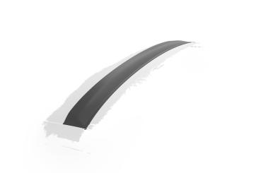 CSR Heckscheibenblende mit ABE für BMW 4er / i4 (G26) Gran Coupe HSB088-L Lackierung erforderlich (unlackiert roh)