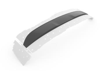 CSR Heckscheibenblende mit ABE für Kia Stinger GT HSB089-C Carbon Look Hochglanz (keine Lackierung erforderlich)