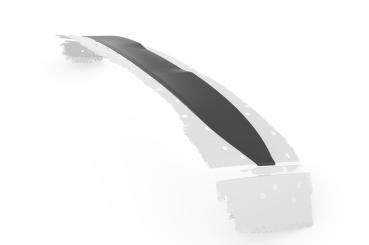 CSR Heckscheibenblende mit ABE für Kia Stinger GT HSB089-C Carbon Look Hochglanz (keine Lackierung erforderlich)