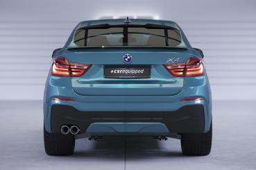 CSR Heckscheibenblende mit ABE für BMW X4 F26 HSB092-S strukturiert schwarz matt (keine Lackierung erforderlich)