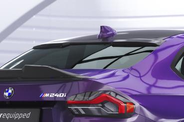 CSR Heckscheibenblende mit ABE für BMW 2er G42 / G87 Coupe HSB097-L Lackierung erforderlich (unlackiert roh)