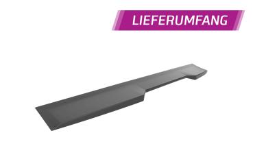 CSR Heckscheibenblende mit ABE für BMW 2er G42 / G87 Coupe HSB097-L Lackierung erforderlich (unlackiert roh)