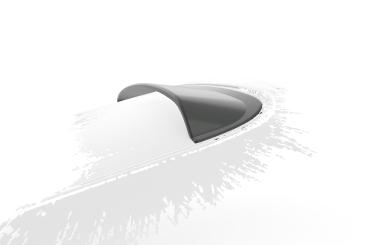 CSR Heckscheibenblende mit ABE für Porsche 911/996 & 911/997 Coupe HSB103-L Lackierung erforderlich (unlackiert roh)