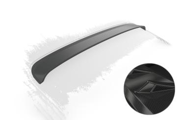CSR Heckscheibenblende mit ABE für Porsche 911/996 & 911/997 Coupe HSB103-C Carbon Look Hochglanz (keine Lackierung erforderlich)