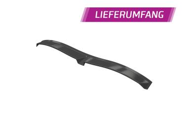 CSR Heckscheibenblende mit ABE für Peugeot RCZ HSB109-S strukturiert schwarz matt (keine Lackierung erforderlich)