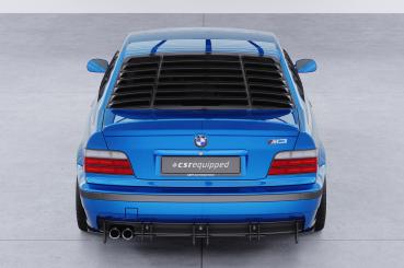 CSR Heckscheibenblende mit ABE für BMW 3er E36 Coupe HSB111-C Carbon Look Hochglanz (keine Lackierung erforderlich)