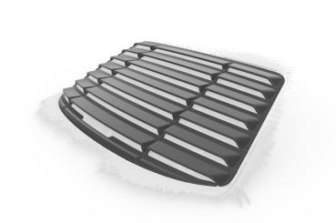 CSR Heckscheibenblende mit ABE für BMW 3er E36 Coupe HSB111-C Carbon Look Hochglanz (keine Lackierung erforderlich)