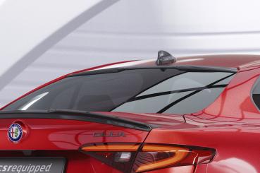 CSR Heckscheibenblende mit ABE für Alfa Romeo Giulia (Typ 952) HSB113-G Glossy schwarz Hochglanz (keine Lackierung erforderlich)