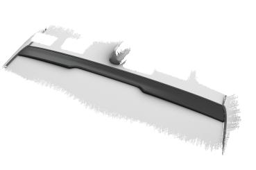 CSR Heckscheibenblende mit ABE für Alfa Romeo Giulia (Typ 952) HSB113-G Glossy schwarz Hochglanz (keine Lackierung erforderlich)