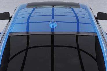 CSR Heckscheibenblende mit ABE für BMW 4er F36 Gran Coupe HSB114-S strukturiert schwarz matt (keine Lackierung erforderlich)