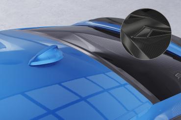 CSR Heckscheibenblende mit ABE für BMW 4er F36 Gran Coupe HSB114-C Carbon Look Hochglanz (keine Lackierung erforderlich)