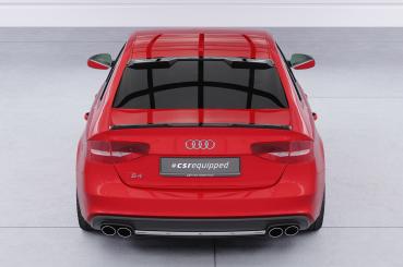 CSR Heckscheibenblende mit ABE für Audi A4 B8 (Typ 8K) Limousine HSB119-C Carbon Look Hochglanz (keine Lackierung erforderlich)