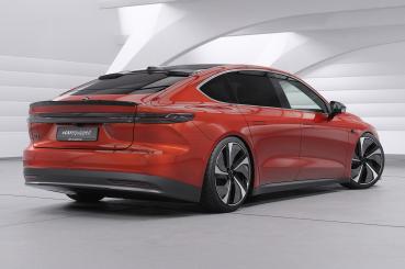 CSR Heckscheibenblende mit ABE für Nio ET7 Limousine HSB122-G Glossy schwarz Hochglanz (keine Lackierung erforderlich)