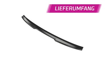 CSR Heckscheibenblende mit ABE für BMW 3er F30 / M3 F80 Limousine HSB125-C Carbon Look Hochglanz (keine Lackierung erforderlich)