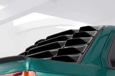 CSR Heckscheibenblende mit ABE für BMW 3er E30 Coupe (Zweitürer) HSB127-S Strukturiert schwarz matt (keine Lackierung erforderlich)