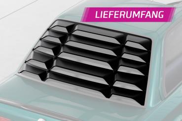 CSR Heckscheibenblende mit ABE für BMW 3er E30 Coupe (Zweitürer) HSB127-S Strukturiert schwarz matt (keine Lackierung erforderlich)