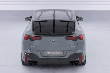 CSR Heckscheibenblend mit ABE für BMW X2 / iX2 U10 HSB144-C Carbon Look Hochglanz (keine Lackierung erforderlich)