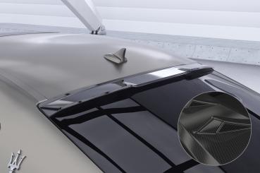 CSR Heckscheibenblende für Maserati Ghibli III (Tipo M157) Limousine HSB150-C Carbon Look Hochglanz (keine Lackierung erforderlich)