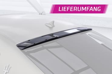 CSR Heckscheibenblende für Maserati Ghibli III (Tipo M157) Limousine HSB150-S Strukturiert schwarz matt (keine Lackierung erforderlich)