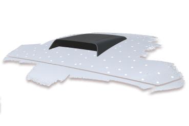 CSR Lufthutze Lufteinlass Motorhaube für Hyundai I30 PD LF007