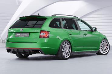 CSR Ladekantenschutz für Skoda Octavia III (Typ 5E) Combi LKS003-G Glossy schwarz Hochglanz (keine Lackierung erforderlich)