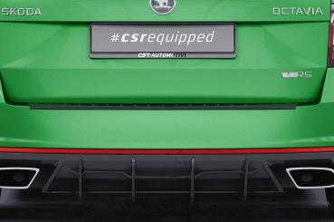 CSR Ladekantenschutz für Skoda Octavia III (Typ 5E) Combi LKS003-G Glossy schwarz Hochglanz (keine Lackierung erforderlich)