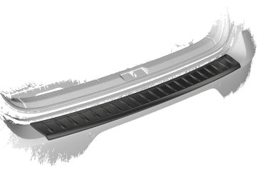 CSR Ladekantenschutz für VW Golf 7 Facelift LKS007-G Glossy schwarz Hochglanz (keine Lackierung erforderlich)