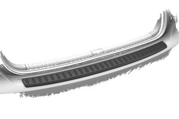 CSR Ladekantenschutz für Audi Q3 (F3) LKS019-G Glossy schwarz Hochglanz (keine Lackierung erforderlich)