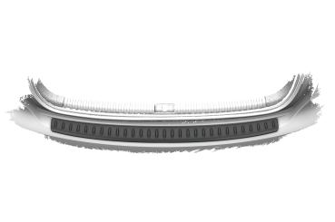 CSR Ladekantenschutz für Audi Q3 (F3) LKS019-G Glossy schwarz Hochglanz (keine Lackierung erforderlich)