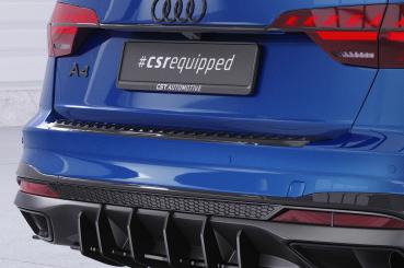 CSR Ladekantenschutz für Audi A4 B9 (Typ 8W) LKS020-G Glossy schwarz Hochglanz (keine Lackierung erforderlich)