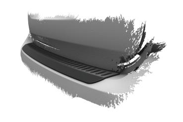 CSR Ladekantenschutz für BMW X3 (G01/G08/F97) M-Paket/M LKS021-G Glossy schwarz Hochglanz (keine Lackierung erforderlich)