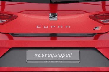 CSR Ladekantenschutz für Seat Leon 3 (Typ 5F) LKS022-G Glossy schwarz Hochglanz (keine Lackierung erforderlich)