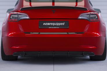 CSR Ladekantenschutz für Tesla Model 3 LKS024-G Glossy schwarz Hochglanz (keine Lackierung erforderlich)