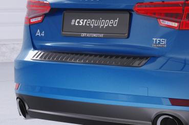 CSR Ladekantenschutz für Audi A4 B9 (Typ 8W) LKS027-G Glossy schwarz Hochglanz (keine Lackierung erforderlich)