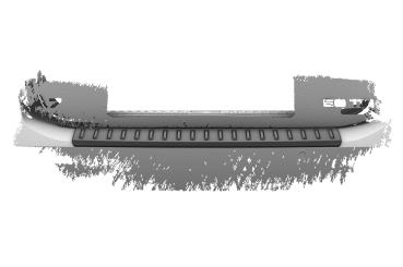 CSR Ladekantenschutz für Audi A7 C8 (Typ 4K) LKS030-G Glossy schwarz Hochglanz (keine Lackierung erforderlich)