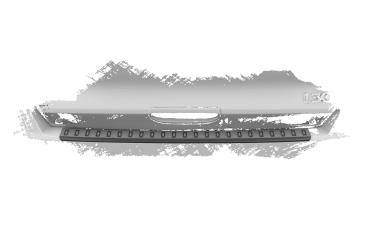 CSR Ladekantenschutz für Hyundai I30 (PD) Schrägheck LKS041-G Glossy schwarz Hochglanz (keine Lackierung erforderlich)